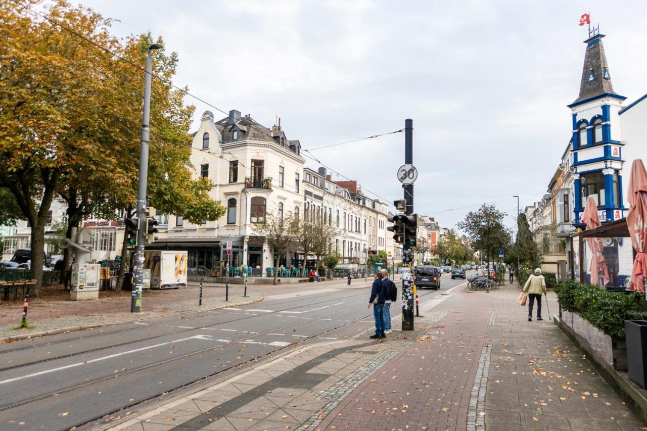 Exklusive Wohnung Am Weserdeich BRE Exteriér fotografie